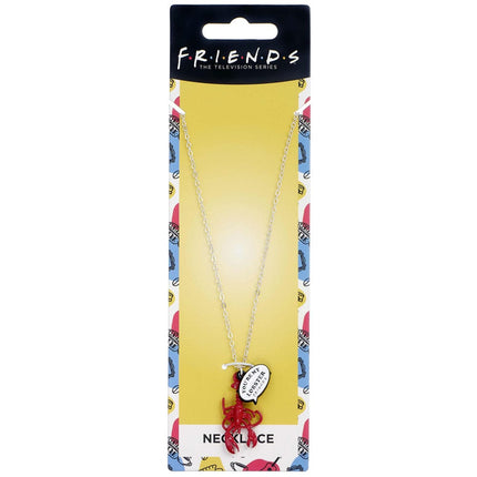 Friends Necklace You're My Lobster (Red enamel)