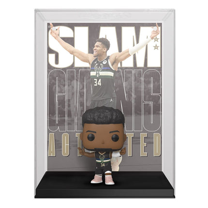 Giannis Antetokounmpo NBA Cover Slam magazine POP! Basketball Figure 9 cm - 15