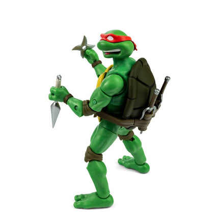 Raphael  Exclusive Teenage Mutant Ninja Turtles BST TMNT AXN x IDW Action Figure & Comic Book 13 cm