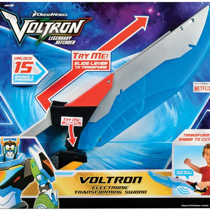 Voltron Transformable Electronic Sword with Sound Effects