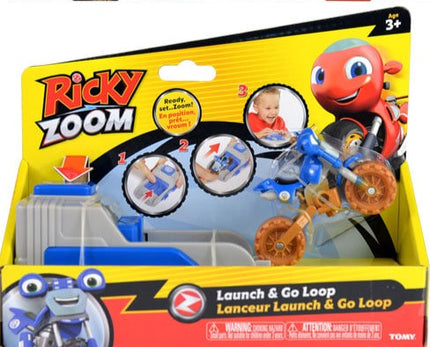 Ricky Zoom Lanciatore Playset con Veicolo