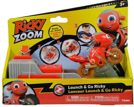 Zestaw Ricky Zoom Launcher z pojazdem
