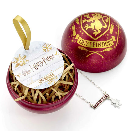Harry Potter Gryffindor Dom Bombka Bożonarodzeniowa piłka Niespodzianka Bożonarodzeniowa piłka