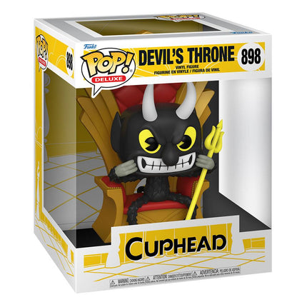 POP Cuphead! Winylowa figurka deluxe Diabeł na krześle 9 cm - 898